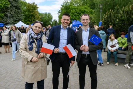 Uczestnicy Pikniku Europejskiego w Rzeszowie