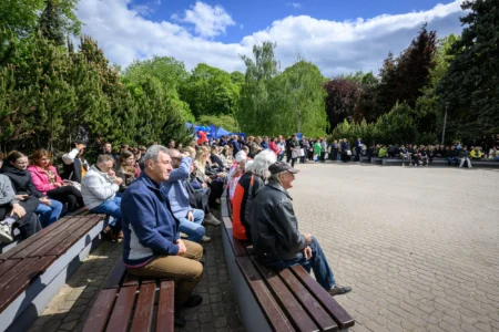 Uczestnicy Pikniku Europejskiego w Rzeszowie