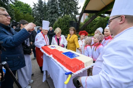 Uczestnicy Pikniku Europejskiego w Rzeszowie