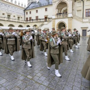 Zdjęcie przedstawia uczestników Święta Straży Granicznej