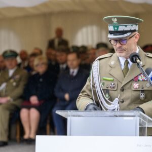 Zdjęcie przedstawia uczestników Święta Straży Granicznej