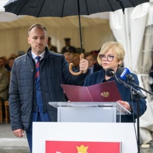 Zdjęcie przedstawia uczestników Święta Straży Granicznej