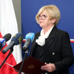 Teresa Kubas-Hul, Wojewoda Podkarpacki podczas konferencji prasowej