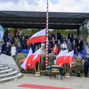 Uczestnicy przysięgi wojskowej 20 Przemyskiej Brygady Obrony Terytorialnej