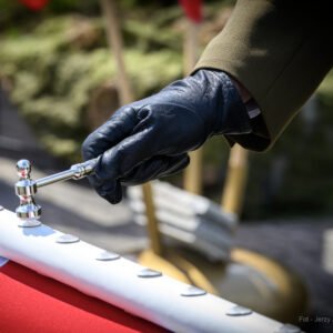 Uczestnicy przysięgi wojskowej 20 Przemyskiej Brygady Obrony Terytorialnej