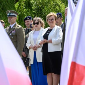 Uczestnicy przysięgi wojskowej 20 Przemyskiej Brygady Obrony Terytorialnej