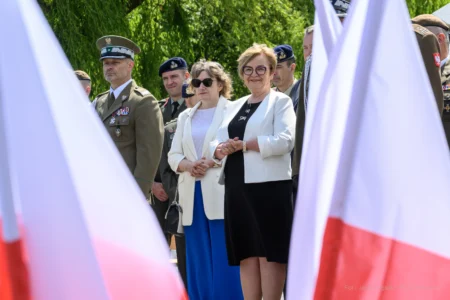Uczestnicy przysięgi wojskowej 20 Przemyskiej Brygady Obrony Terytorialnej