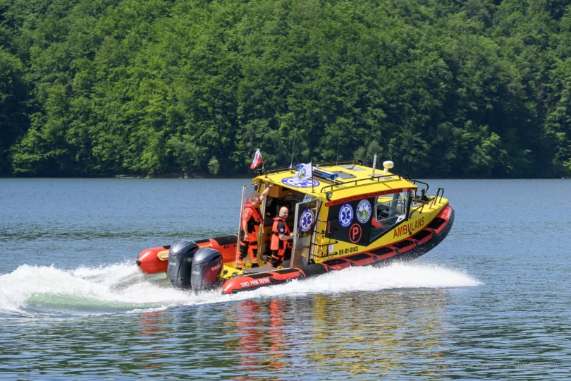 Nowy Ambulans Wodny BPR.