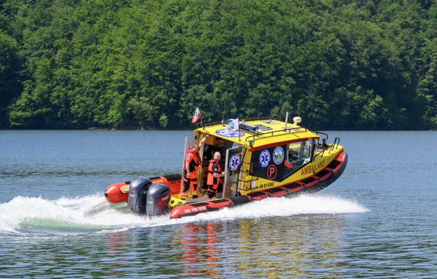 Nowy Ambulans Wodny BPR.