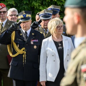 Zdjęcie przedstawia uczestników obchodów Święta 21 Brygady Strzelców Podhalańskich