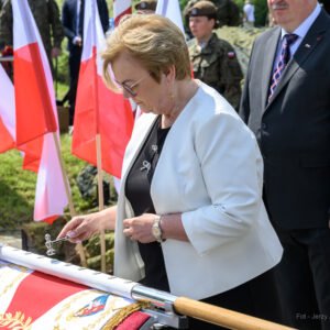 Uczestnicy przysięgi wojskowej 20 Przemyskiej Brygady Obrony Terytorialnej