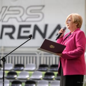 Zdjęcie przedstawia uczestników Spartakiady Środowiskowych Domów Samopomocy