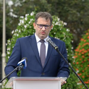 Zdjęcie przedstawia uczestników obchodów Dnia Krajowej Administracji Skarbowej