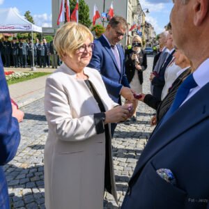 Zdjęcie przedstawia uczestników obchodów Dnia Krajowej Administracji Skarbowej
