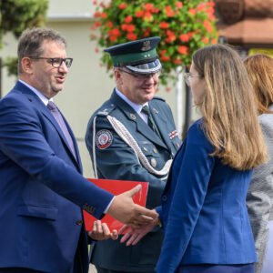 Zdjęcie przedstawia uczestników obchodów Dnia Krajowej Administracji Skarbowej