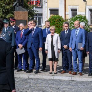 Zdjęcie przedstawia uczestników obchodów Dnia Krajowej Administracji Skarbowej