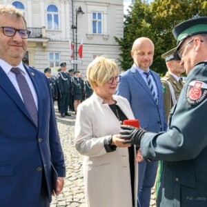 Zdjęcie przedstawia uczestników obchodów Dnia Krajowej Administracji Skarbowej