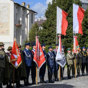 Zdjęcie przedstawia uczestników obchodów Dnia Krajowej Administracji Skarbowej