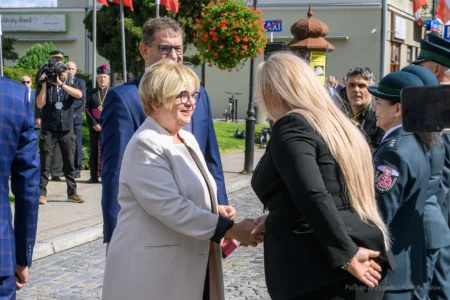 Zdjęcie przedstawia uczestników obchodów Dnia Krajowej Administracji Skarbowej