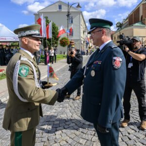 Zdjęcie przedstawia uczestników obchodów Dnia Krajowej Administracji Skarbowej
