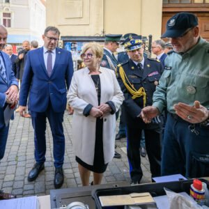 Zdjęcie przedstawia uczestników obchodów Dnia Krajowej Administracji Skarbowej