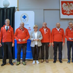 Uczestnicy obchodów z okazji Dnia Ratownika Górskiego
