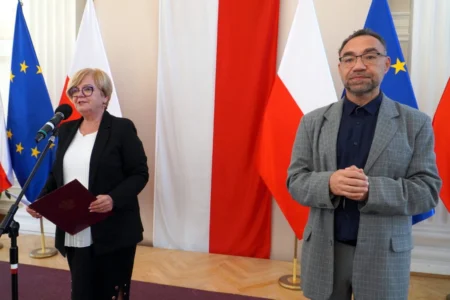 Zdjęcie przedstawia uczestników gali Lodołamacze