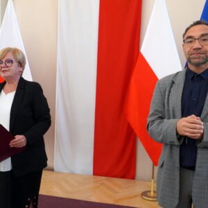 Zdjęcie przedstawia uczestników gali Lodołamacze