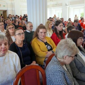 Zdjęcie przedstawia uczestników gali Lodołamacze