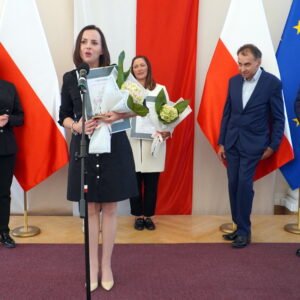 Zdjęcie przedstawia uczestników gali Lodołamacze