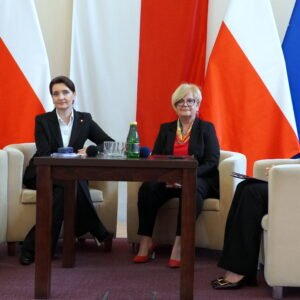 Zdjęcie przedstawia uczestników I Podkarpackiego Forum Rad Seniorów