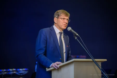 Zdjęcie przedstawia uczestników obchodów Święta Terenowych Organów Wykonawczych Ministra Obrony Narodowej