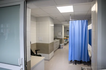 Wnętrze jednego z oddziałów Szpitala Powiatowego w Lubaczowie.