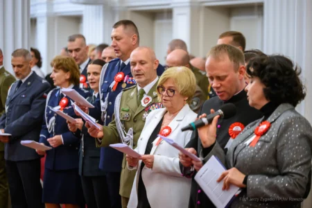 Narodowe Święto Niepodległości – spotkanie patriotyczne w Podkarpackim Urzędzie Wojewódzkim w Rzeszowie.