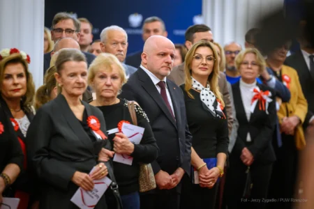 Narodowe Święto Niepodległości – spotkanie patriotyczne w Podkarpackim Urzędzie Wojewódzkim w Rzeszowie.