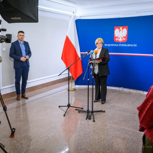 Konferencja wojewody podkarpackiego w sprawie RFRD na 2026 rok.