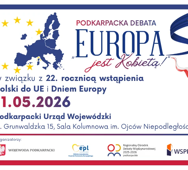 Zaproszenie na debatę "Europa jest kobietą"